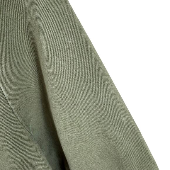 Blue Pepper Green Full Zip Lace Detail Cotton Denim Utility Jacket Size M - Picture 9 of 12